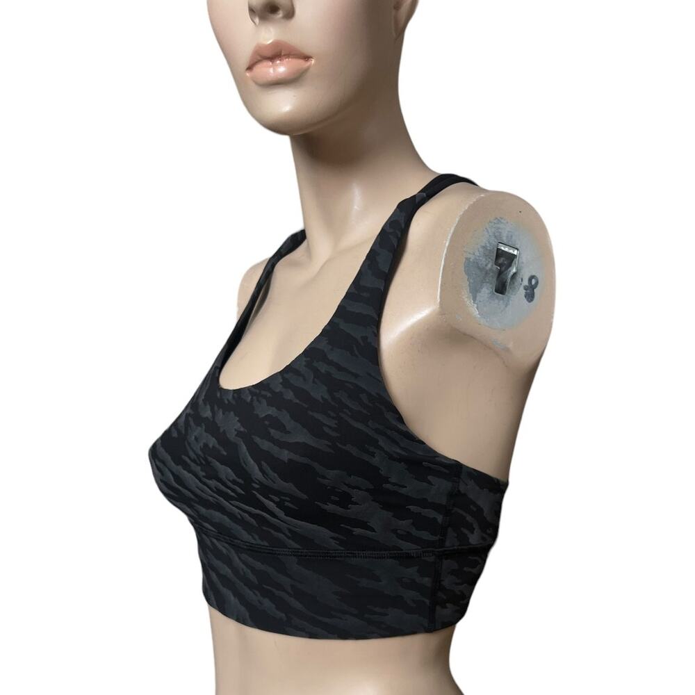 Lululemon Energy Bra Long Line Lunar New Year Size 6 Preowned Good Conditions - Picture 2 of 9